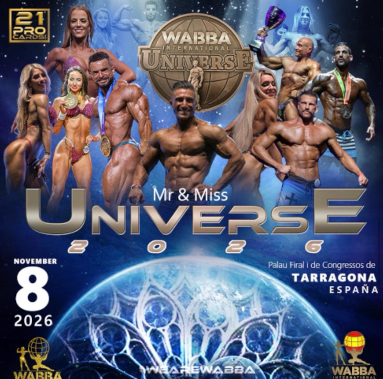 WABBA - Mr. Universe - 8 Noviembre, Tarragona