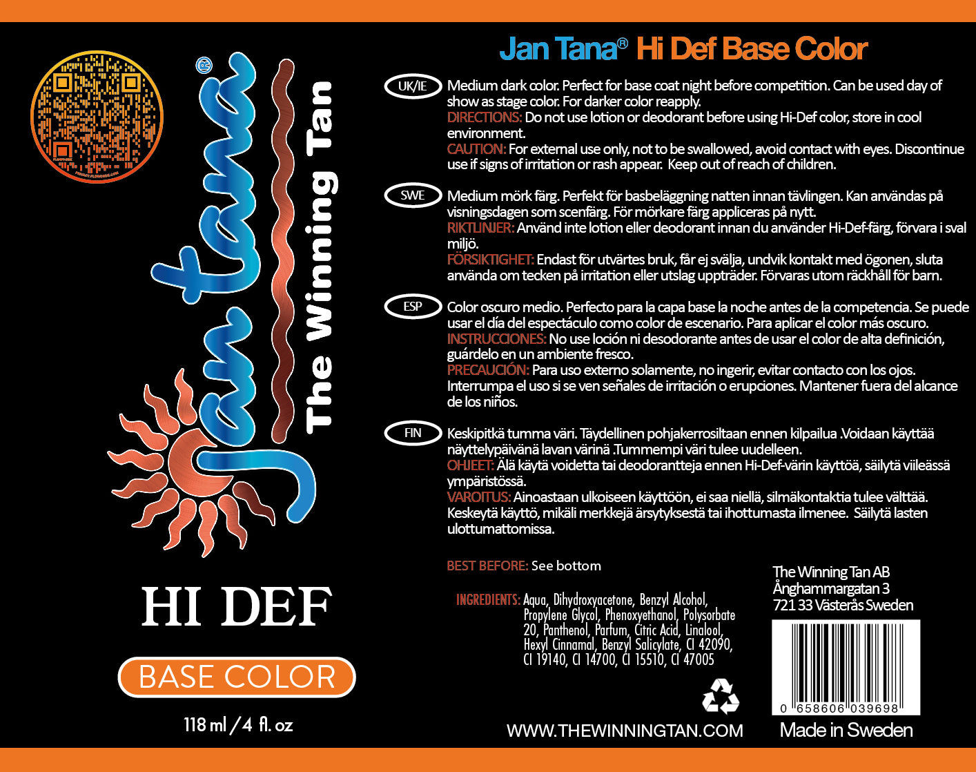 JanTana® Hi Def 1000ml