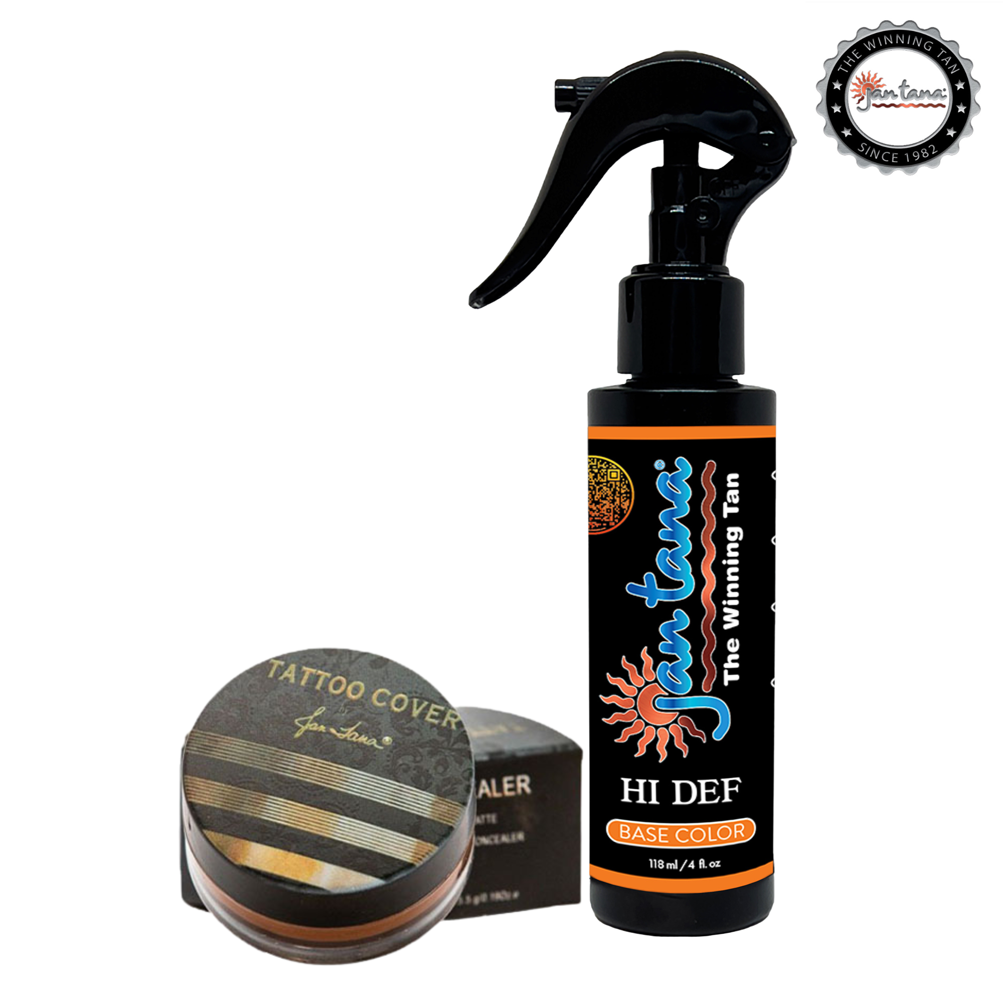 Jan Tana® Hi-Def 118ml + Tattoo Cover