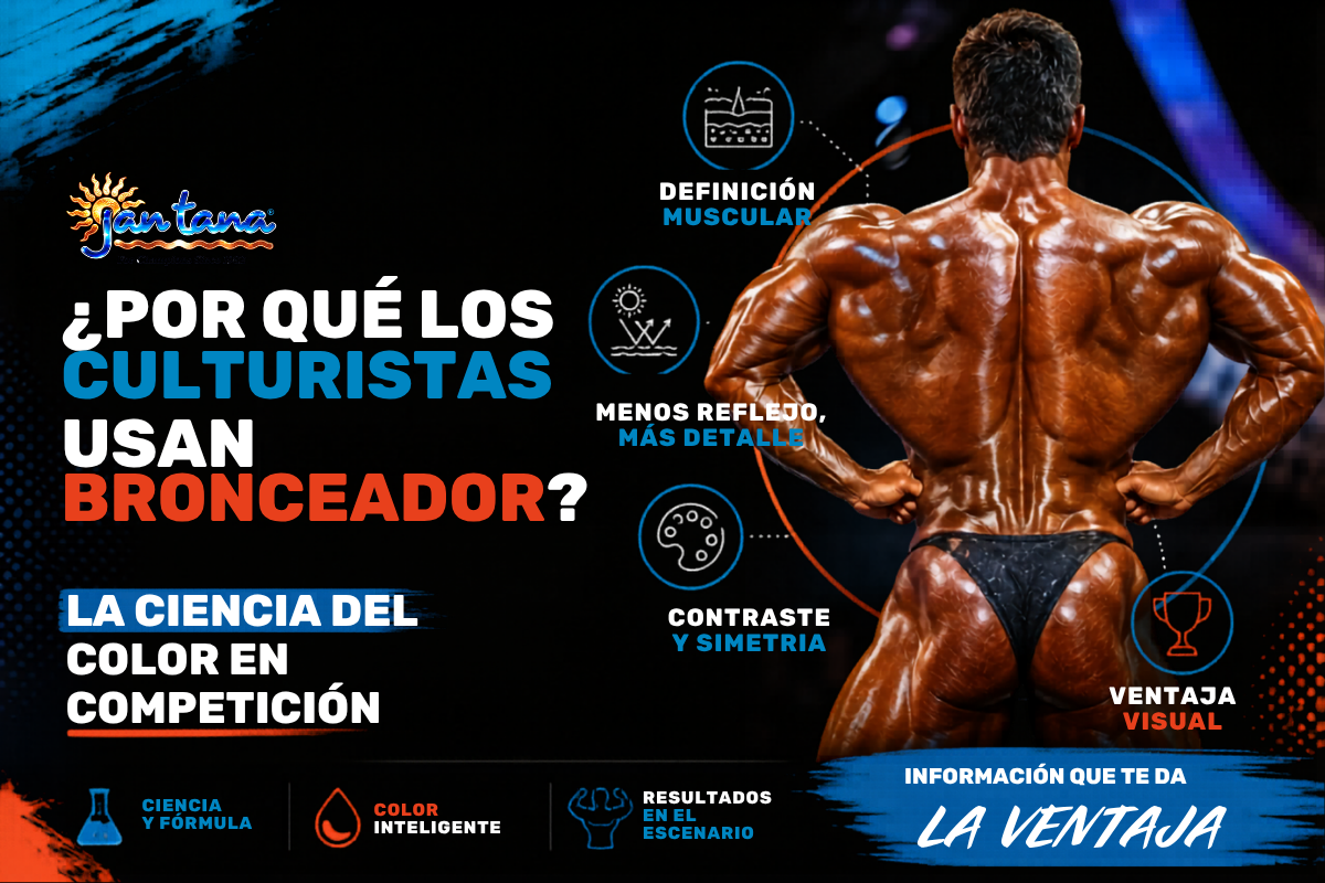 ¿Por Qué los Culturistas Usan Bronceador?