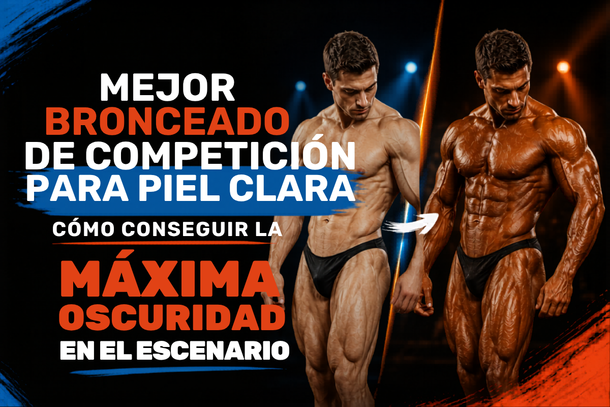 Mejor Bronceado de Competición para Piel Clara: Cómo Conseguir la Máxima Oscuridad en el Escenario