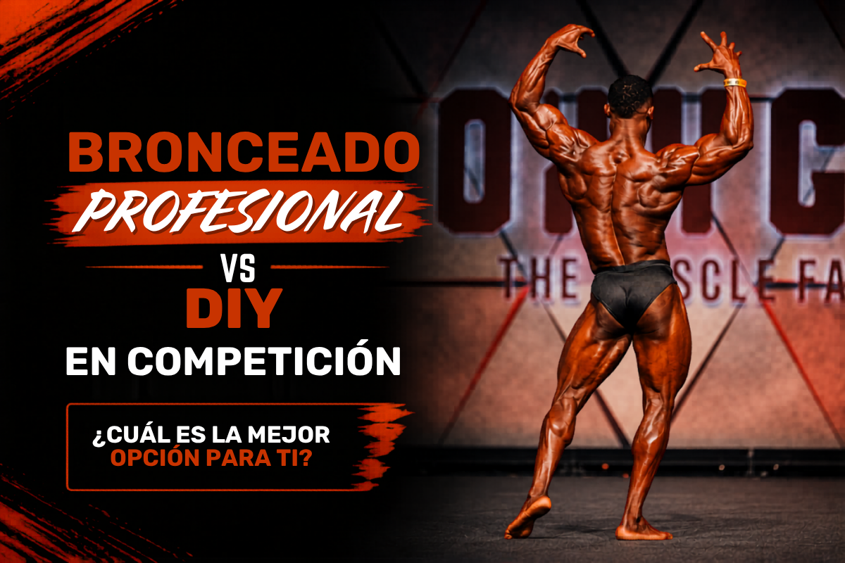 Bronzeado de Competición para Hombres: Guía por Categoría — Culturismo, Classic y Men's Physique