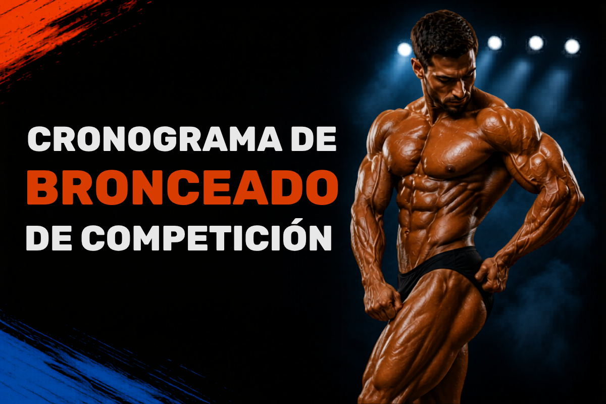 Cronograma de Bronceado de Competición: Qué Hacer 2 Semanas, 2 Días y el Día del Show