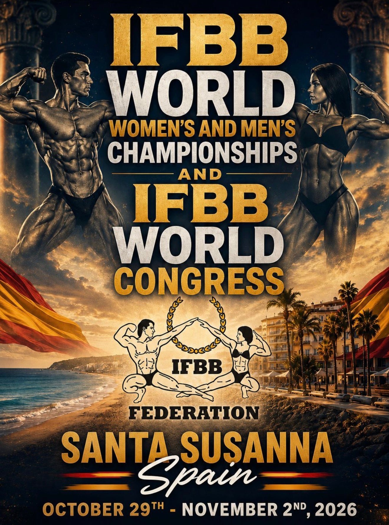 IFBB WORLD MEN'S & WOMEN'S CHAMPIONSHIPS & IFBB CONGRESS