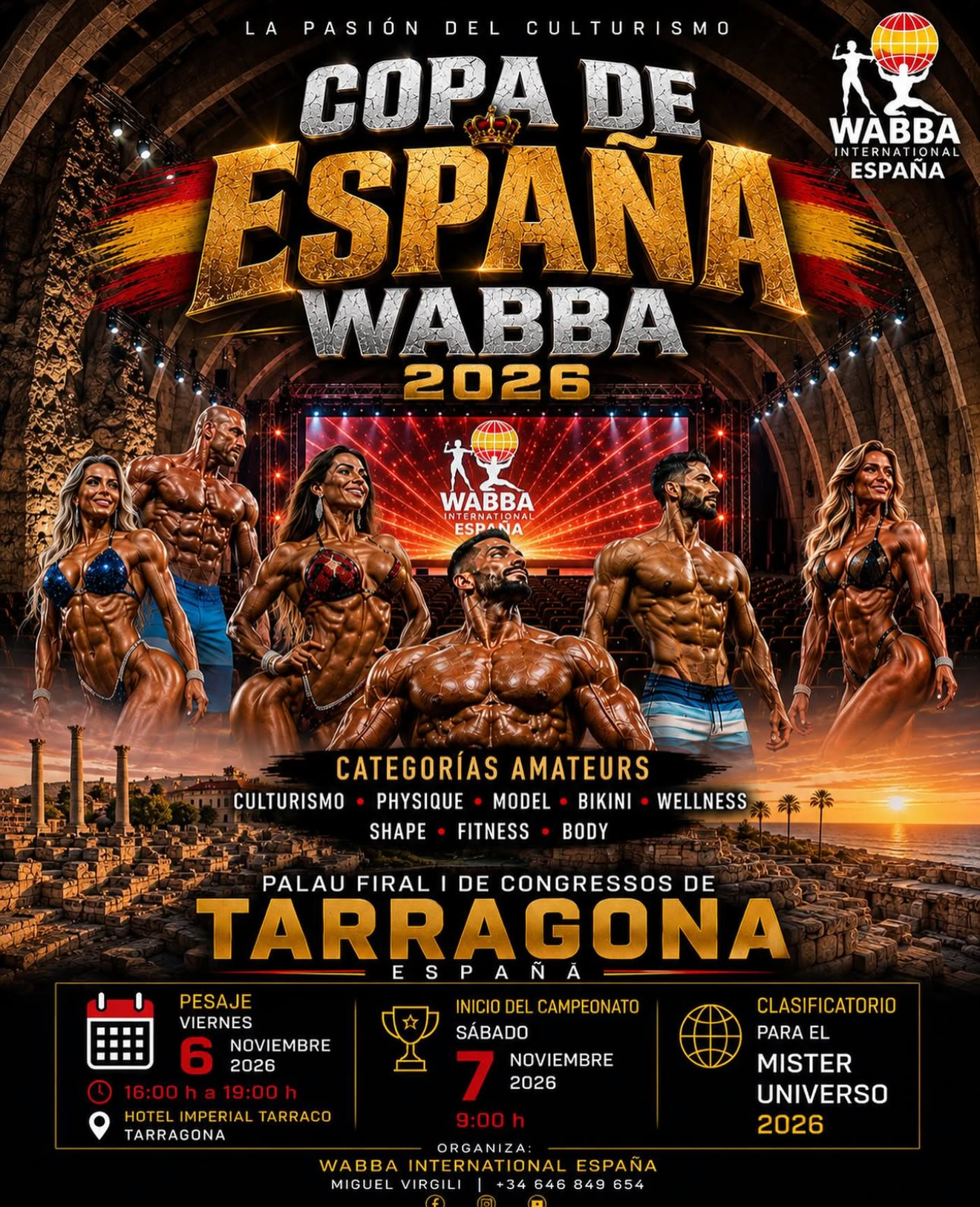 WABBA - Copa de España 2026, 7 Octubre Tarragona